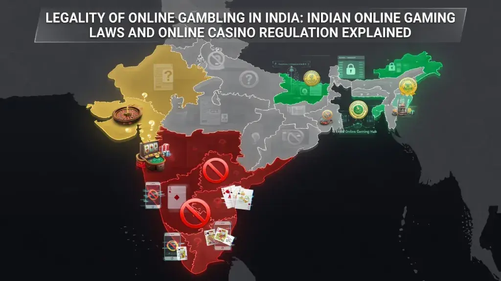 Legality of Online Gambling in India: Indian Online Gaming Laws and Online Casino Regulation Explained