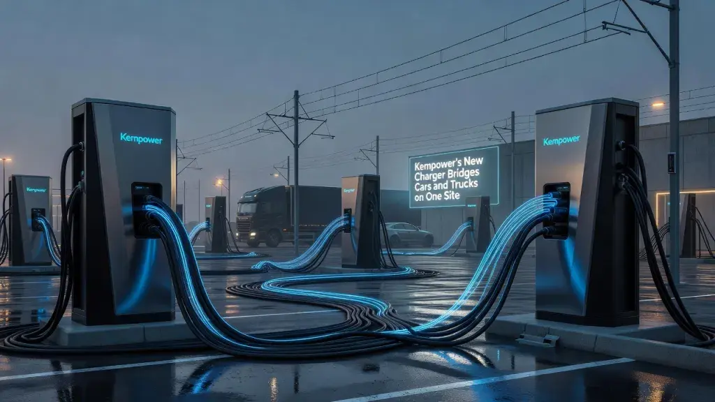Kempower's New Charger Bridges Cars and Trucks on One Site