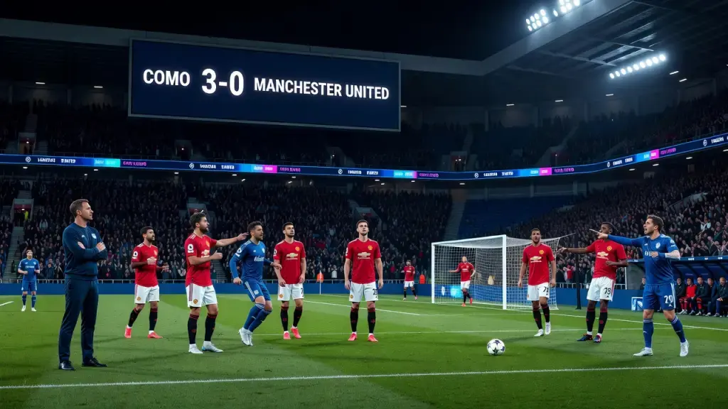 Manchester United Collapse at Como Deepens Carrick's Early Crisis