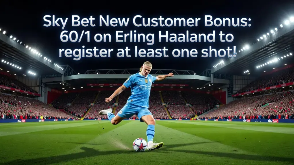 Sky Bet Ties New Customer Bonus to Haaland Shot Market